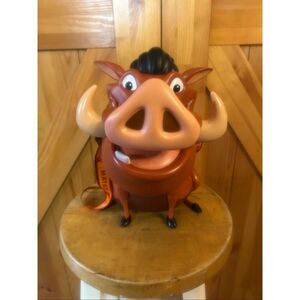 Disney Parks Animal Kingdom 25th Anniversary Pumba Popcorn Bucket (5960)